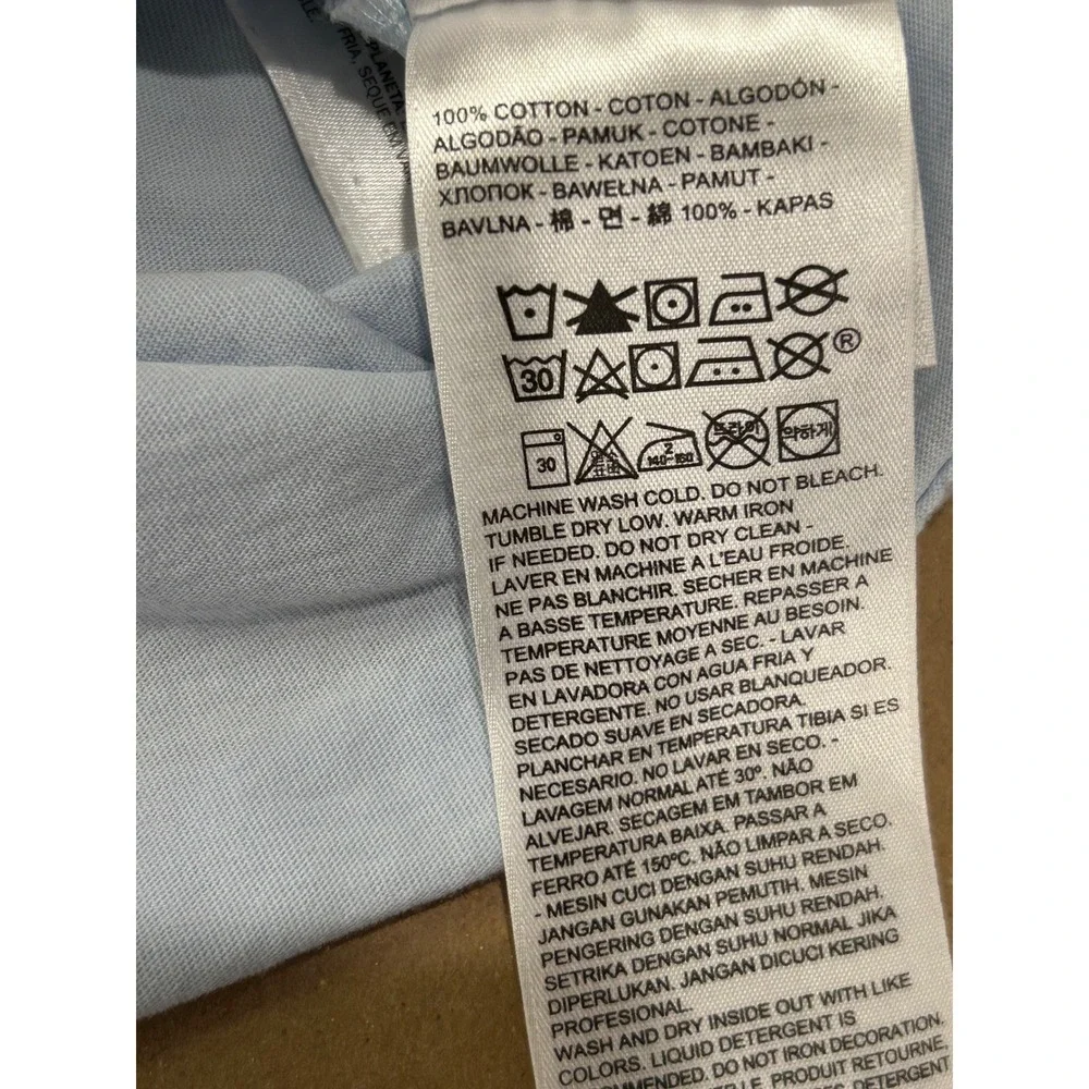 Levi's Light Blue Graphic T-Shirt Mens Size M